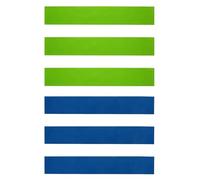 Training Poster, Exercise Band, Hip Elastic Home Gym Fitness Portable Pilates Strength Equipment Pull Up Bands for Women Men All Ages Legs, Resistance Bands, 11.81 x 1.97 Inches