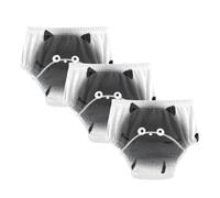 Training Potty Underwear Cartoon Cute Black Monsters Potty Training