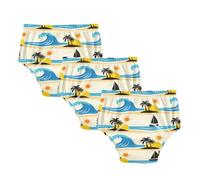 Training Potty Underwear Palm Tree Summer Short Underwear
