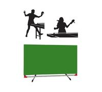 Training Privacy Screen Folding Divider Removable Ping Pong Tennis Fence Partition，Portable Ping Pong Table Divider, Training Baffle for Singles Practice, Court Separator for Indoor Games