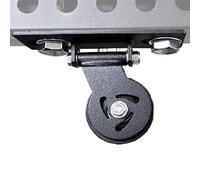 Training Pulley, Gym Cable Pulley | Red Wired Heavy Duty - Detachable Silent Pulley for Gym Equipment, Home Project and Lifting