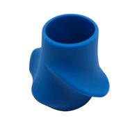 Training Racket Grip Corrector Silicone Skills Practice Tool, Anti-Slip Hand Posture Training Aid, Portable Comfortable Grip Correction Tool(Blue)