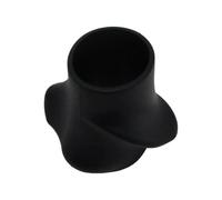 Training Racket Grip Corrector Silicone Skills Practice Tool, Anti-Slip Hand Posture Training Aid, Portable Comfortable Grip Correction Tool(Black)