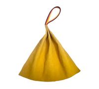 Training Rag Leather High Toughness For Large With Interactive Play Tug Of War Game For Puppy Prey Drive Grip (Yellow, A)