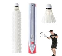 Training Sports Badminton Balls, Duck Badminton Shuttlecocks - 12X Sports Balls Steering Wheel | High Speed Training Sports Badminton Balls for