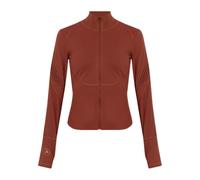 Training sweatshirt with logo - female - Adidas by Stella McCartney - Long Sleeve Training Tops - Brown - M - Sport M