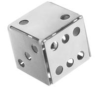 Training Tool Welding Practice Silver Stainless Steel Dice