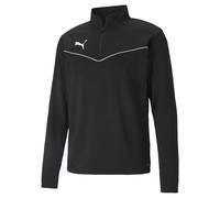 Puma Teamrise Half Zip Sweatshirt Black S Men
