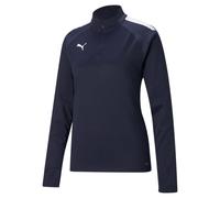 Training top 1/4 zip woman Puma Team Liga Bleu S