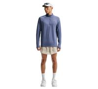 Nike Stride Half-Zip Running shirt Men - blue grey, silver, Size M