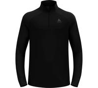 Odlo Essential Ceramiwarm Half Zip Fleece Black L Man
