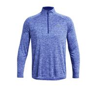 Under Armour 1/2 Zip Long Sleeve T-Shirt UA Tech 2.0 Sweat-Wicking, Quick-Dry Men's Blue XS