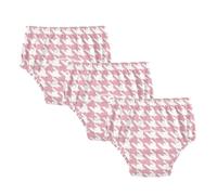 Training Underwear Classical Peach White Houndstooth Trainer Underwear