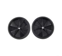 Training Wheels for Kids Bikes with Non Marking Rubber Tires and Frame to Improve Riding Stability and Reduce Accidents (White)