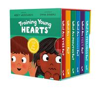 Training Young Hearts: 6 Lift-the-flap Board Books & Guide for Grown-ups