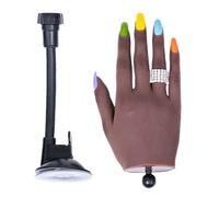 Trainning Practice Hand Acrylic Technician Manicure Supply False Fake Hands For Manicure Practice Tool
