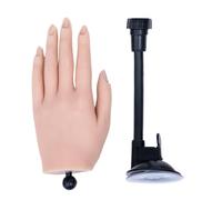 Trainning Practice Hand Acrylic Technician Manicure Supply False Fake Hands For Manicure Practice Tool