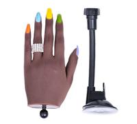 Trainning Practice Hand Acrylic Technician Manicure Supply False Fake Hands For Manicure Practice Tool