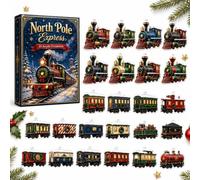 Trains Advent Calendar 2026 - 24 Day Railway Vehicle Countdown