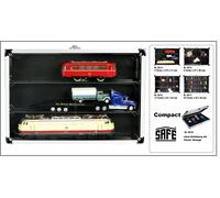 Trains ALU Collector Display Case Compact 3x 275x57x40mm SAFE 5614 295x203x45mm