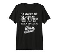 Trains Model Railway Train Thought Leaves Station Without me Premium T-Shirt