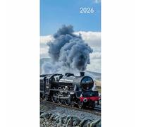 Trains Steam Slim Diary 2026