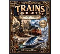Trains Through Time - Stations, Tracks, Locomotives & Future Railways - Adults Coloring Book: A Relaxing Adult Coloring Journey Through Steam, Diesel, Electric & Future Trains