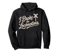 Trainspotter Railway Enthusiast Railfan Locomotives Pullover Hoodie