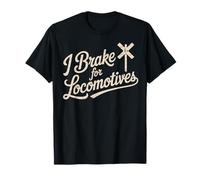 Trainspotter Railway Enthusiast Railfan Locomotives T-Shirt