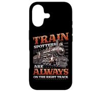 Trainspotters On The Right Track Train Lover Trainspotting Case for iPhone 17