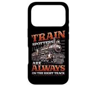 Trainspotters On The Right Track Train Lover Trainspotting Case for iPhone 17 Pro
