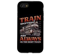 Trainspotters On The Right Track Train Lover Trainspotting Case for iPhone SE (2020) / 7/8