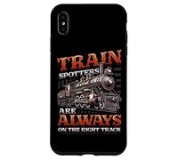 Trainspotters On The Right Track Train Lover Trainspotting Case for iPhone XS Max