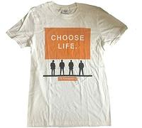 Trainspotting - T2 Choose Life -Mens T Shirt Sand