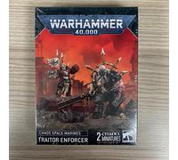 TRAITOR ENFORCER WARHAMMER 40K 40,000 CHAOS SPACE MARINES TRAITOR GUARD MILITIA
