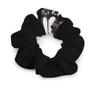 Traitor Penguins Cats Women's Hair Ties Elastic Scrunchies Silk Like Scrunchy Accessories for Sleep