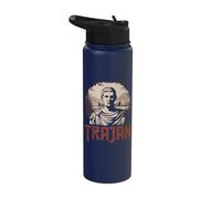 Trajan Ancient Roman Emperor Stainless Steel Insulated Water Bottle