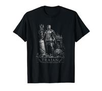 Trajan Roman Emperor Ancient Rome Warrior Value Graphic T-Shirt
