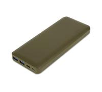 Trakker 20K Power Pack, 20,000mAh Cell Capacity (4 Full Charges of Large Mobiles), Size 18.5cm x 8cm x 2.2cm, Weight 540g, Charges 3 Devices at the Same Time, Code 210240.