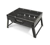 Trakker Armolife BBQ V2, Lightweight Foldable Grill, Coals Tray, Plated Wire, Zipped Carrybag, Folding Legs, Dimensions 34cm x 26cm, Ideal for Carp Fishing Summer Socials, Code 211904.