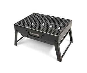 Trakker Armolife BBQ V2, Lightweight Foldable Grill, Coals Tray, Plated Wire, Zipped Carrybag, Folding Legs, Dimensions 34cm x 26cm, Ideal for Carp Fishing Summer Socials, Code 211904.