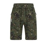 Trakker CR Camo Jogger Shorts Large | Carp Fishing Shorts | Soft Cotton/Polyester Blend Fabric for Durability and Comfort | Brushed Fleece Inner Lining for Warmth | Unique Camo | Code 207469