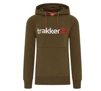 Trakker CR Logo Hoody Green Carp Fishing Clothing - All Sizes