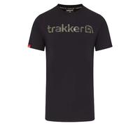 Trakker CR Logo T-Shirt Black Camo | All Sizes
