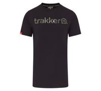 Trakker CR Logo T-Shirt Black Camo - XL