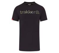 Trakker CR Logo T-Shirt Black Camo - XXL
