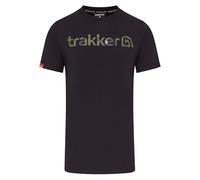 Trakker CR Logo T-Shirt Black Camo - XXL