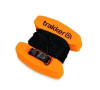 Trakker EVA H Block with 20m Cord Standard Size | High Visibility Carp Fishing Marker Block | for Baiting Swims from a Boat | Secure Retaining Clip | 105mm x92mm x25mm | Code 226103