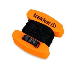 Trakker EVA H Block with 20m Cord Standard Size | High Visibility Carp Fishing Marker Block | for Baiting Swims from a Boat | Secure Retaining Clip | 105mm x92mm x25mm | Code 226103