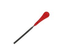 Trakker Hook Sharpening File | Carp Fishing Hook File | Swiss Style Pillar File | for the Sharpest Hook Points | Moulded Handle Grip | Red Colour | Code 228815